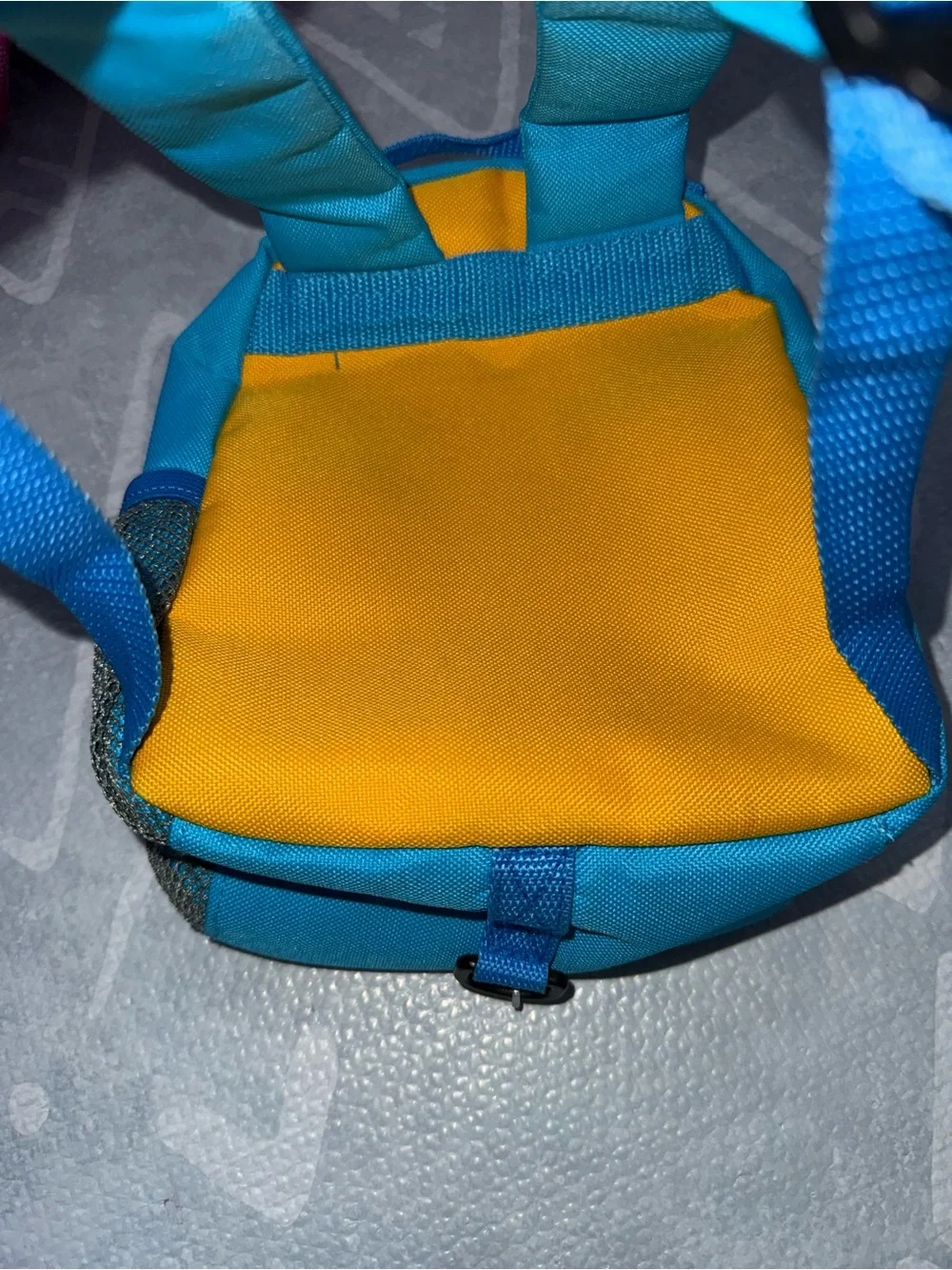 Kids Blue Cookie Monster Backpack - Unbranded